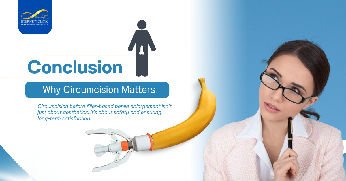 Why circumcision matters before penis filler planning