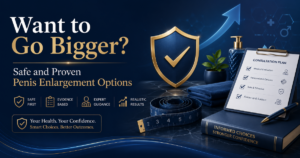 Want to Go Bigger Safe and Proven Penis Enlargement Options