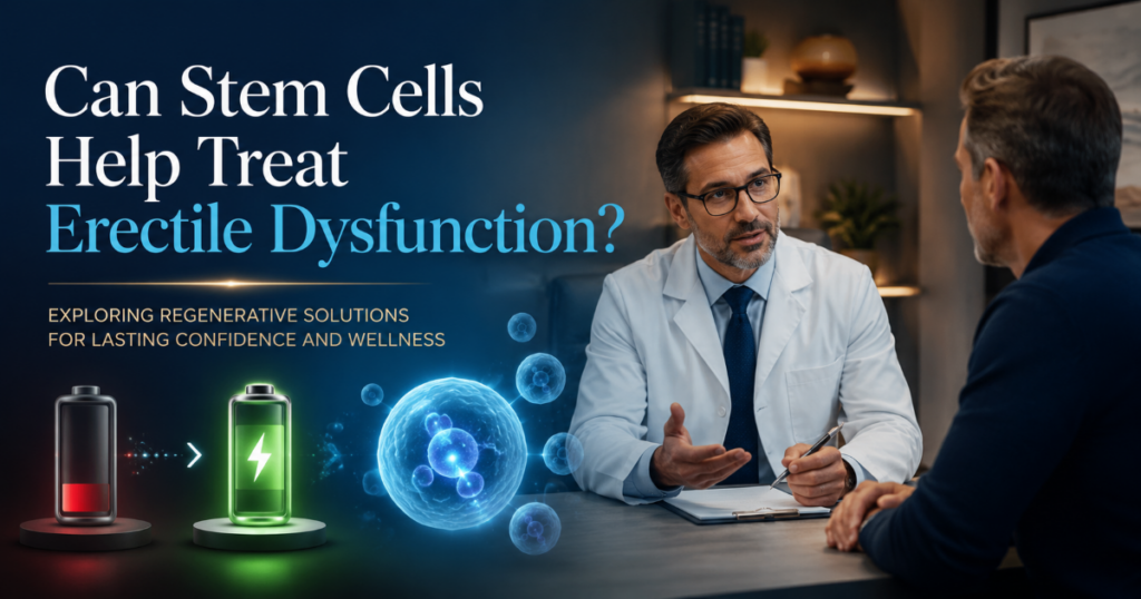 Can Stem Cells Help Treat Erectile Dysfunction - ETERNITY CLINIC by M.D. SUEBPONG ENGCHUAN