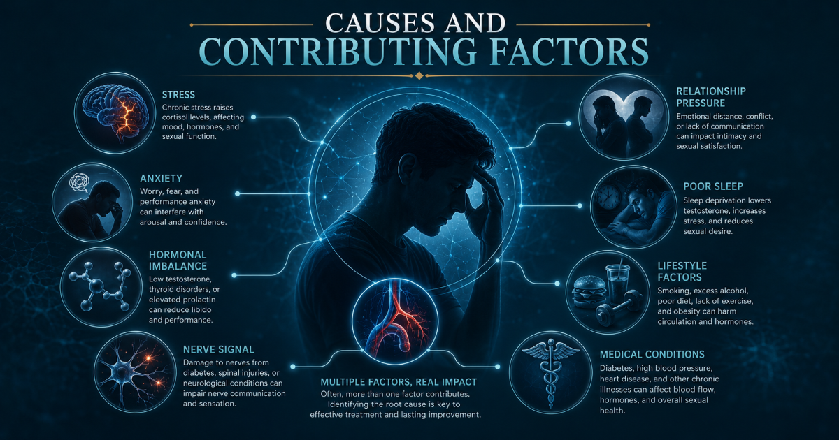 Causes of premature ejaculation