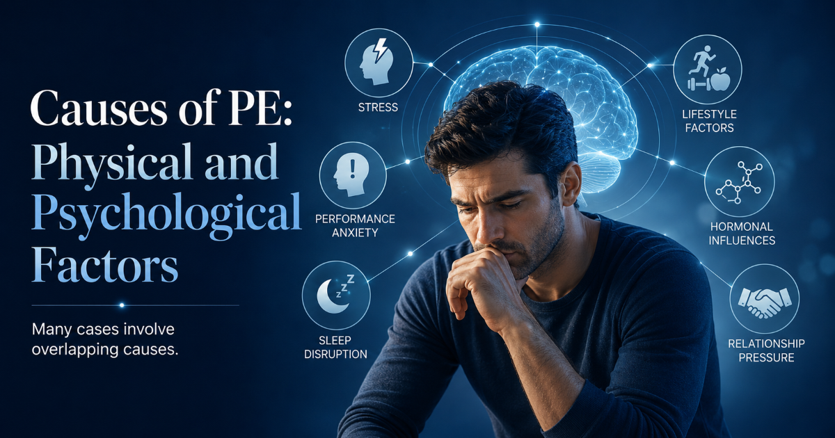 Causes of premature ejaculation physical and psychological factors