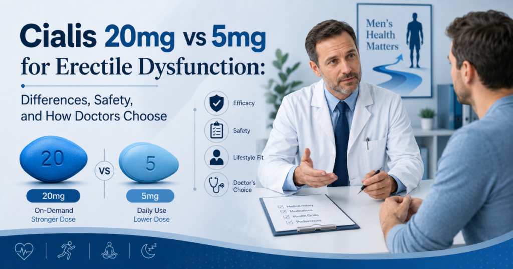 Cialis 20mg vs 5mg - ETERNITY CLINIC by M.D. SUEBPONG ENGCHUAN