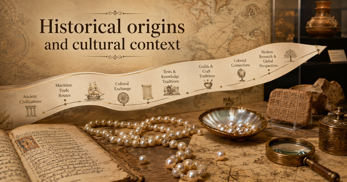 Historical context of pearling and genital beading