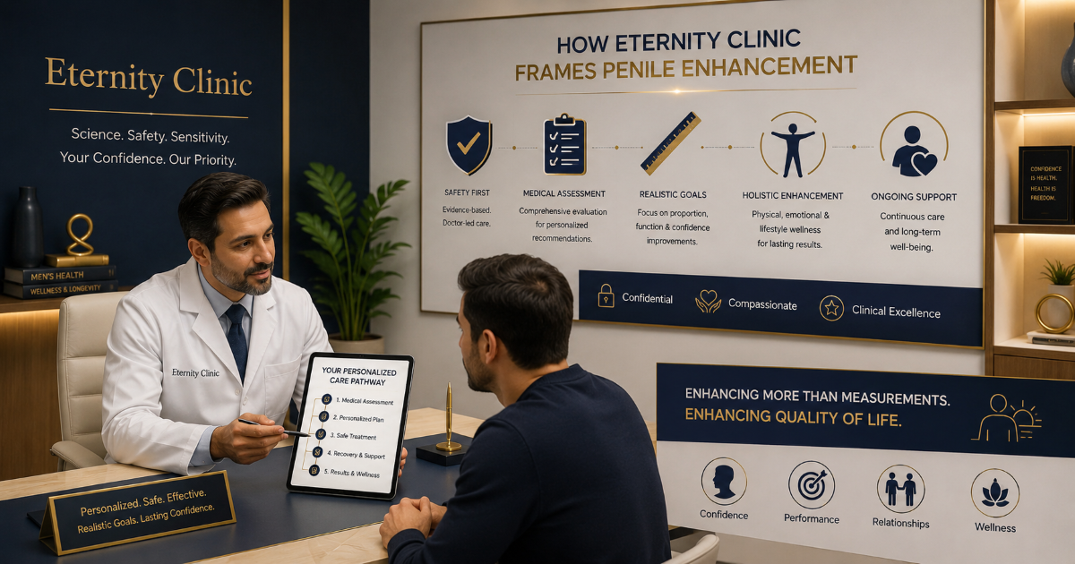 Dr Beer consultation for penile enhancement planning