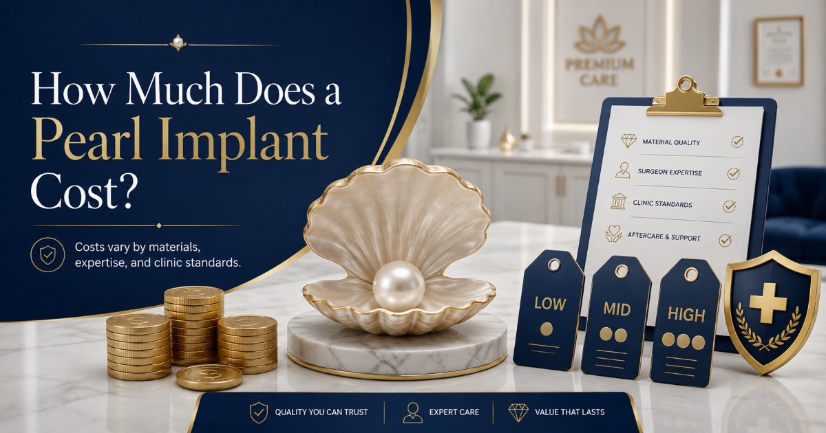 How to compare pearl implant prices safely before choosing a clinic