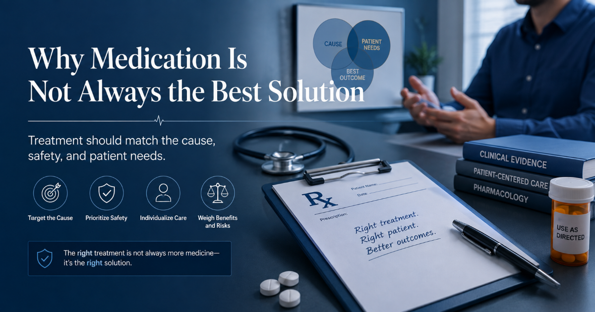 Why medication is not always the best solution for premature ejaculation