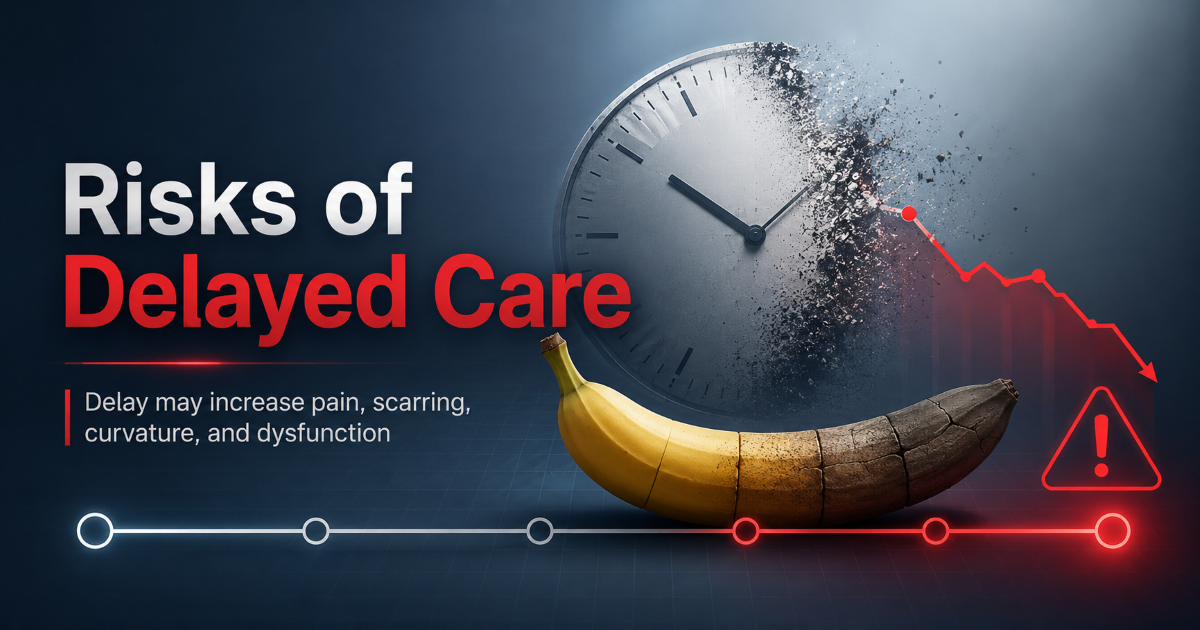 Risks of untreated penile fracture