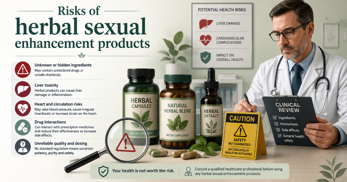 Erectile dysfunction and supplement safety