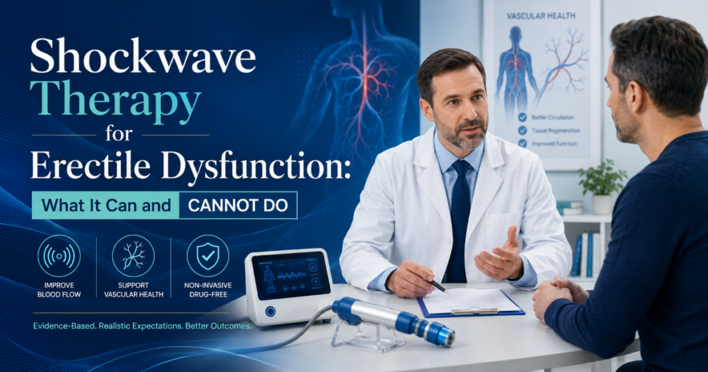 Shockwave Therapy - ETERNITY CLINIC by M.D. SUEBPONG ENGCHUAN