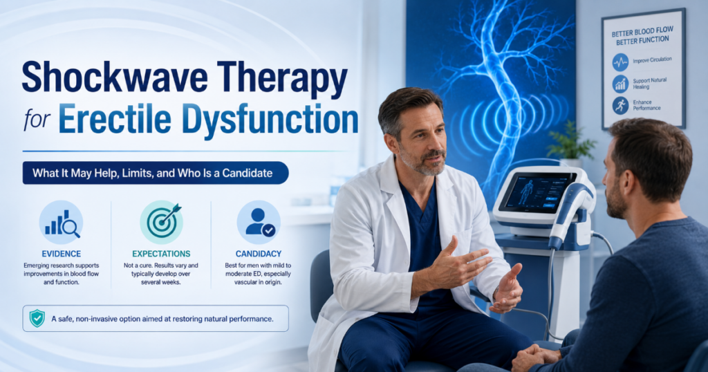 Shockwave Therapy for Erectile Dysfunction - ETERNITY CLINIC by M.D. SUEBPONG ENGCHUAN