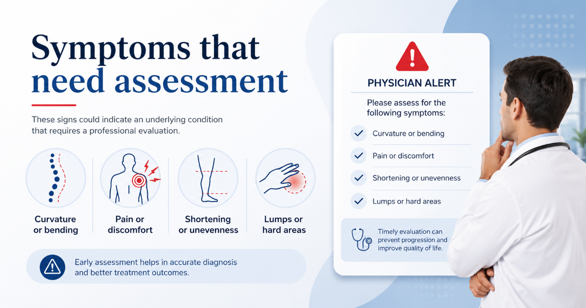 Symptoms of bent penis and Peyronie's disease