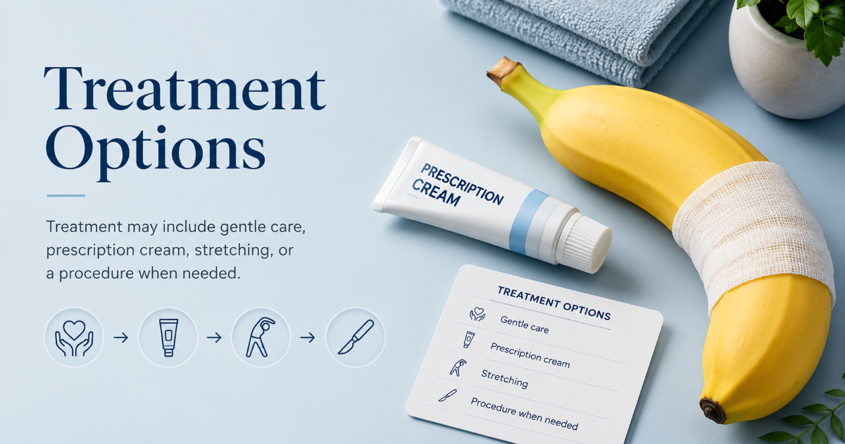 Treatment options for phimosis and tight foreskin
