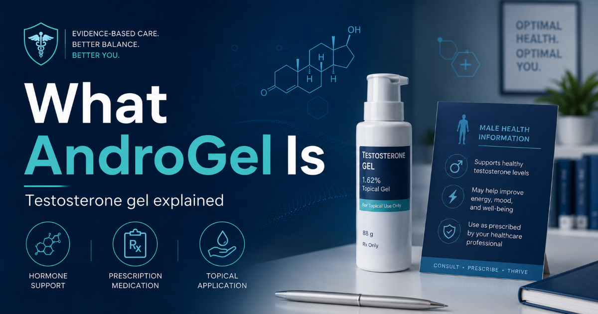 AndroGel testosterone gel consultation and safety assessment