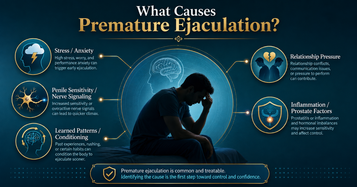 What causes premature ejaculation