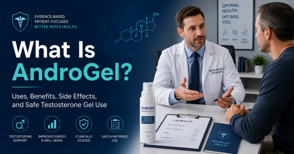 What Is AndroGel - ETERNITY CLINIC by M.D. SUEBPONG ENGCHUAN
