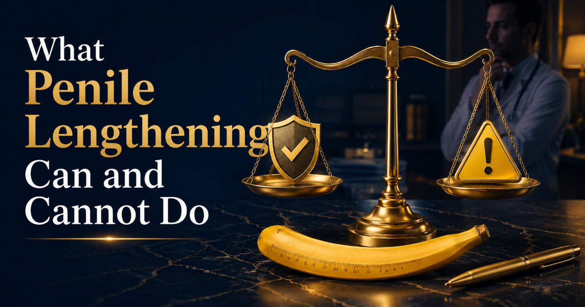 Penile lengthening consultation with Dr Beer