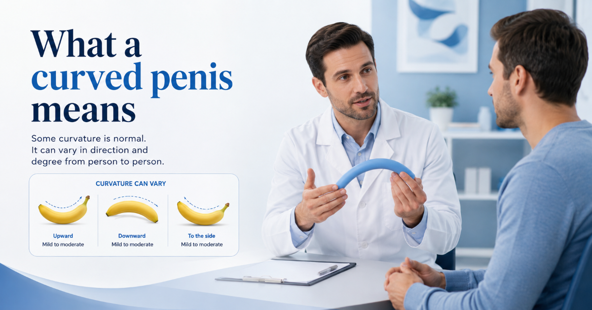 What is a curved penis and when to assess penile curvature