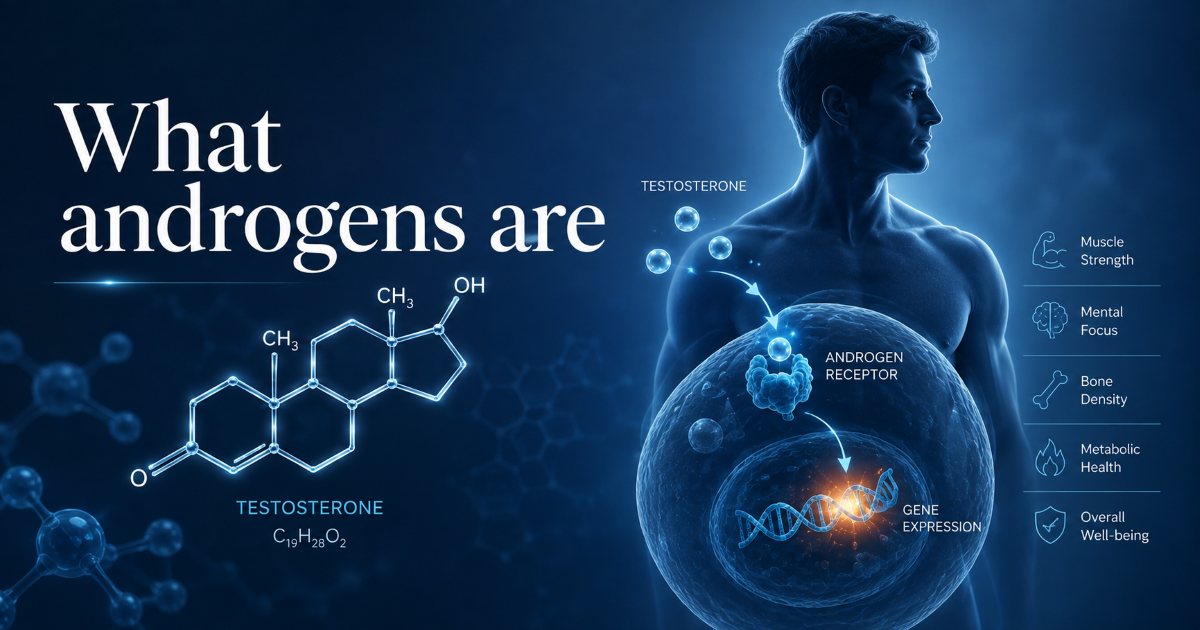 Testosterone and androgen hormone education