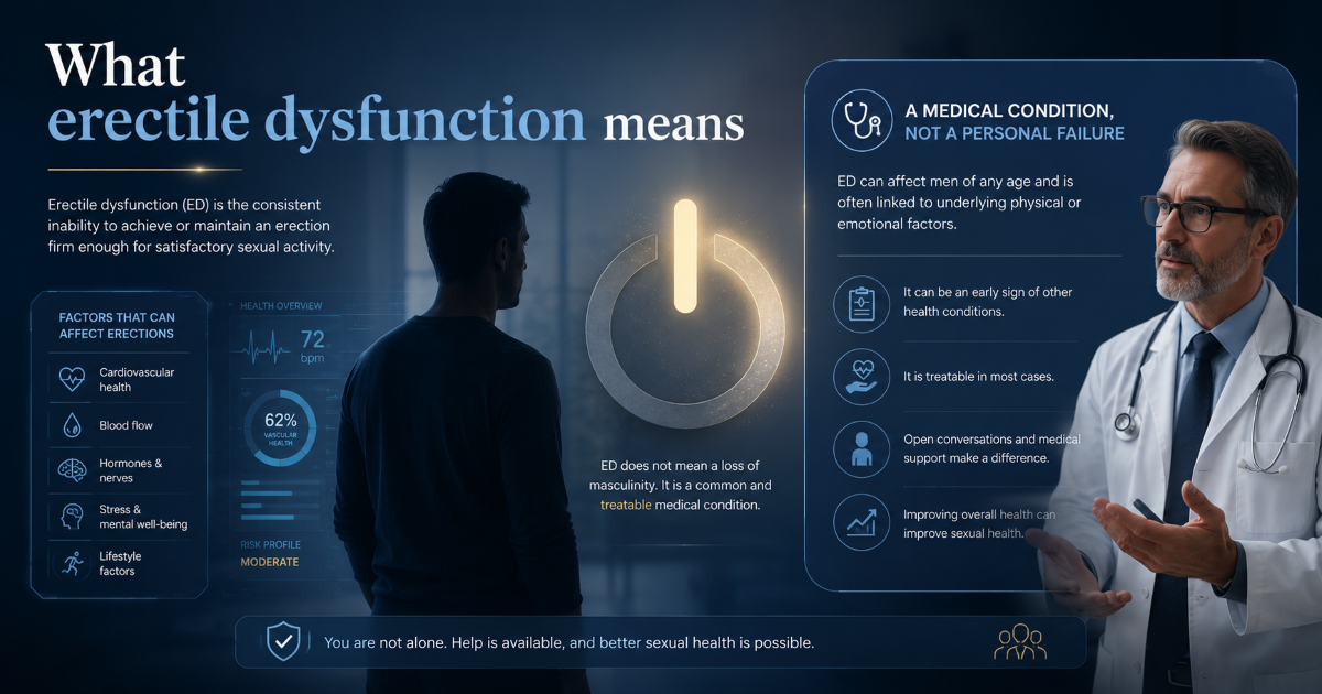 Causes of erectile dysfunction