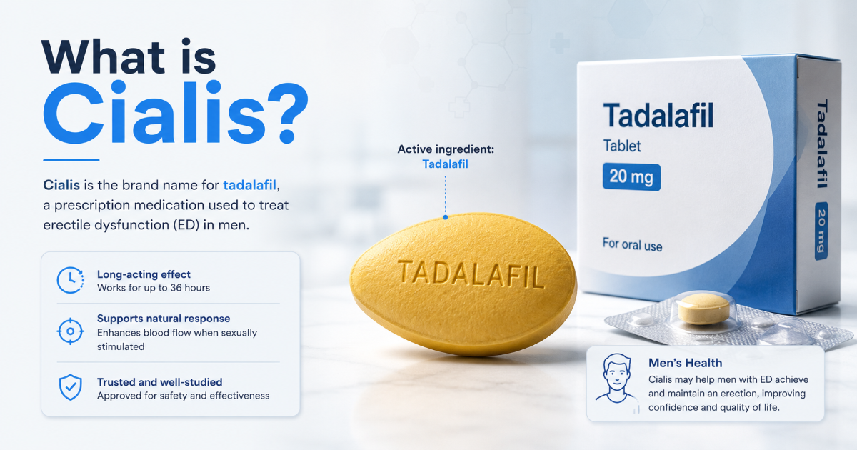 Why Cialis tadalafil has 20mg and 5mg dosage options
