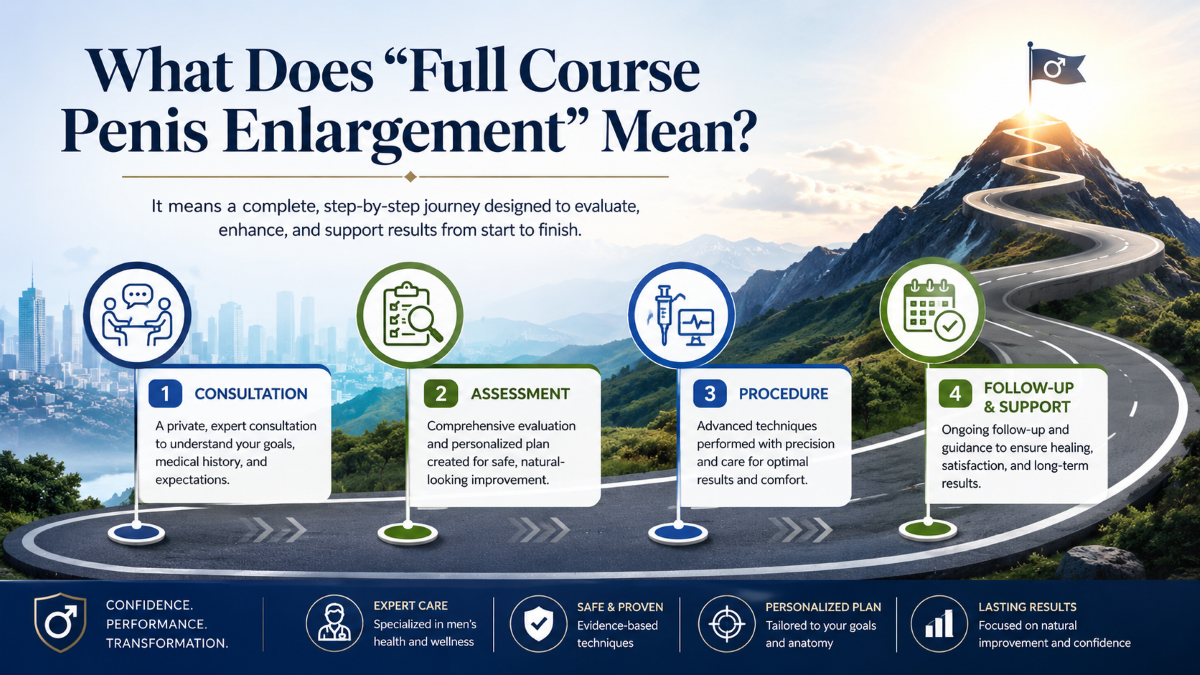 Full course penis enlargement planning by Dr Beer