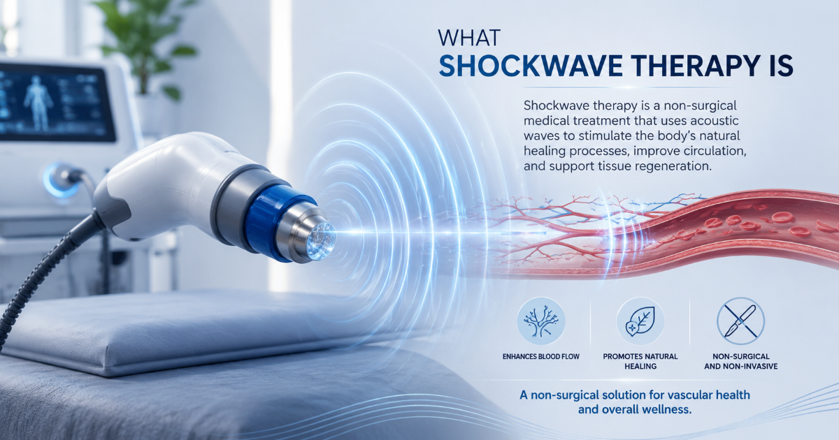 Low-intensity shockwave therapy for erectile dysfunction explained