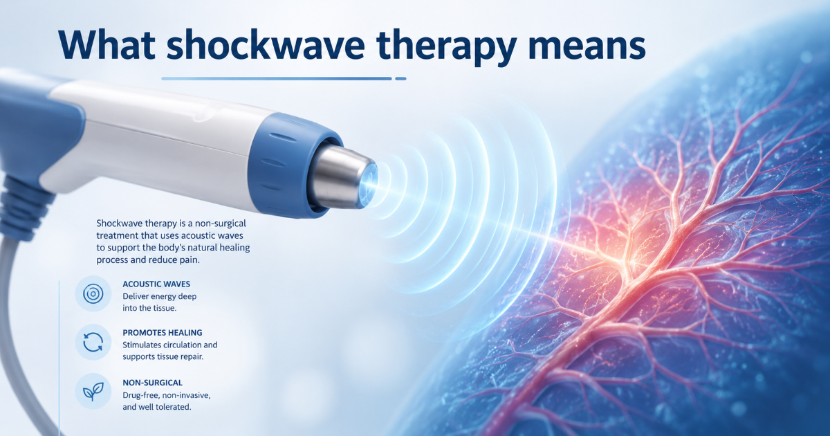 What is shockwave therapy for erectile dysfunction