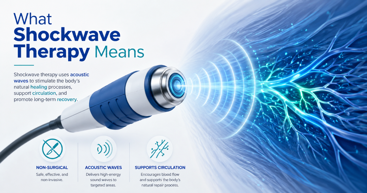 Shockwave therapy for erectile dysfunction explained
