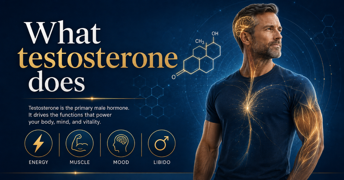 What is testosterone and why it matters for men's health