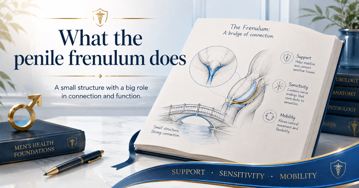 Penile frenulum and tight frenulum consultation
