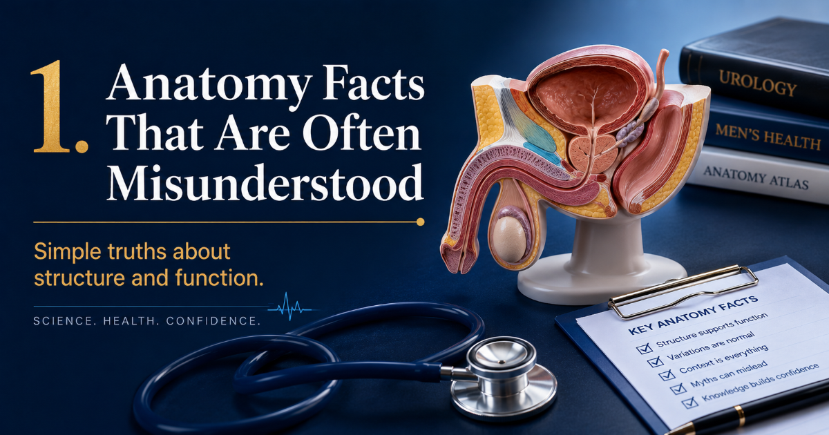 Penile anatomy including visible shaft internal erectile structures blood vessels nerves and urethra