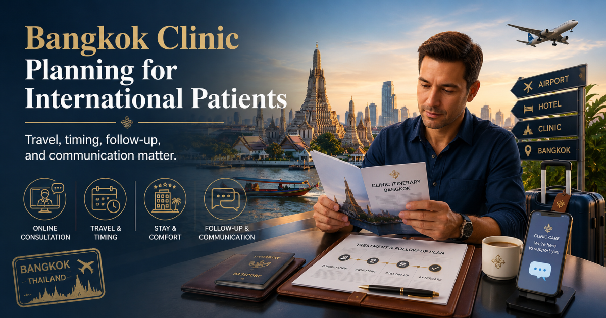 International patient planning for adult circumcision in Bangkok