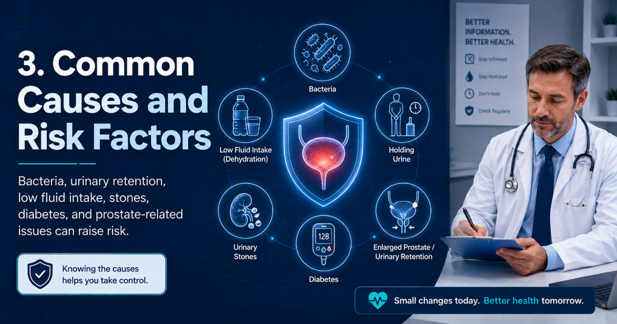Bladder infection prevention and urinary hygiene