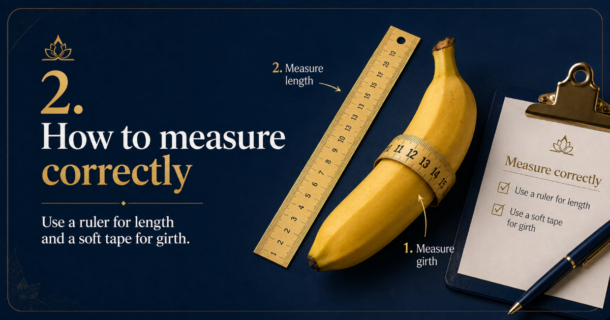 How to measure penis size for condom fit
