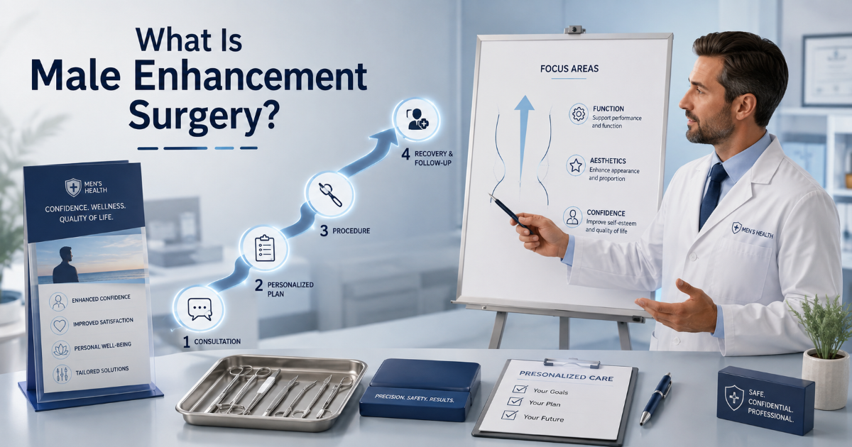 What is male enhancement surgery