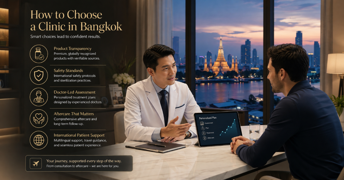 How to choose a penile enlargement clinic in Bangkok