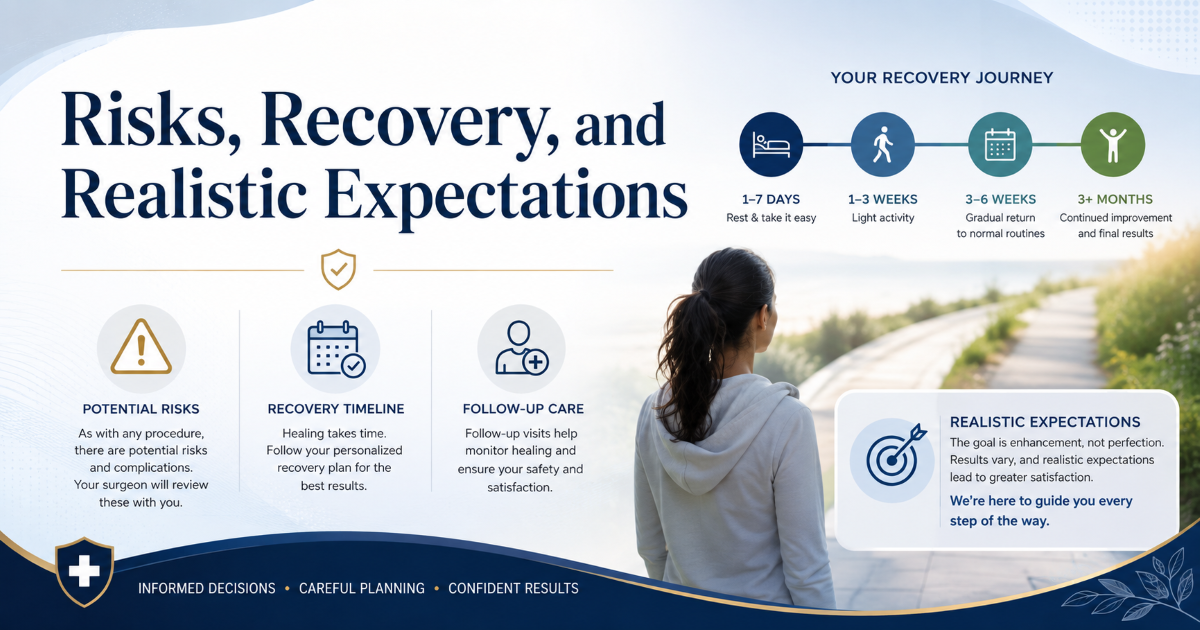 Penile lengthening risks, recovery timeline, follow-up, and realistic expectations