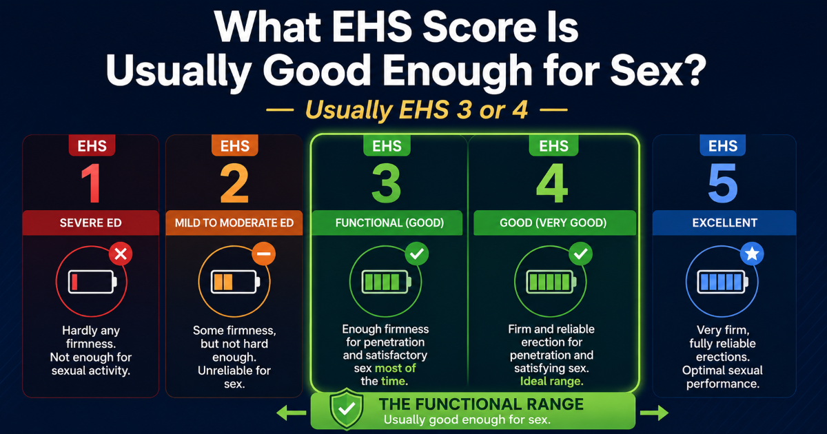 Why erection hardness score is important for ED screening