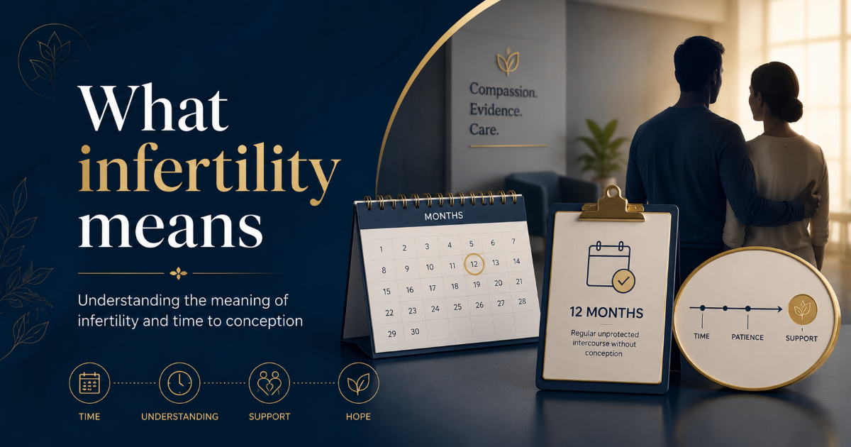 Signs that a couple should consider infertility evaluation
