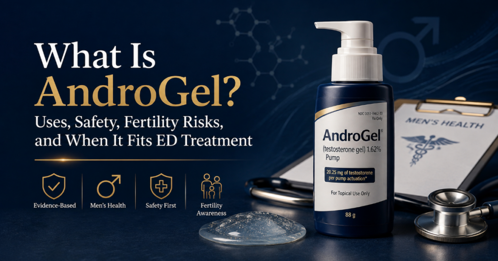 what is Androgel - ETERNITY CLINIC by M.D. SUEBPONG ENGCHUAN