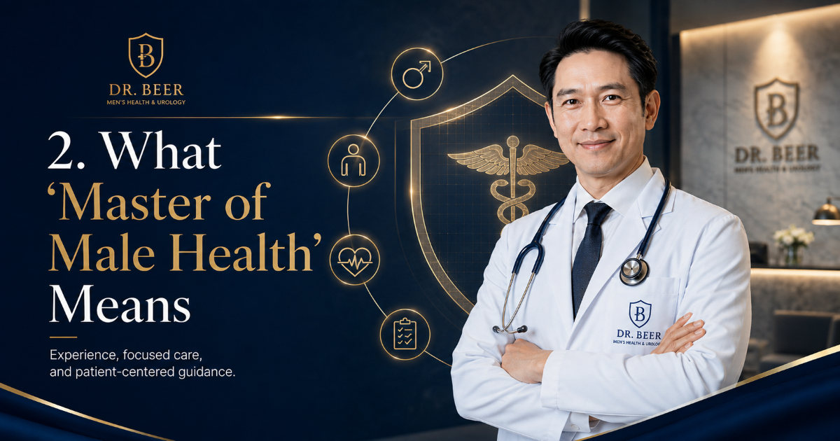 Dr. Beer experience and medical education background