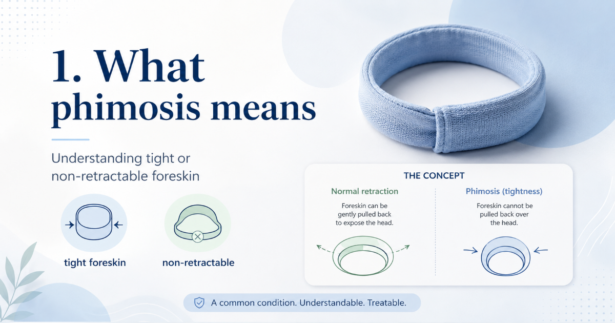 Phimosis and tight foreskin assessment