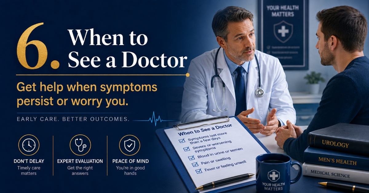 When to see a doctor for penile pain injury discharge sores erection problems foreskin symptoms or size anxiety