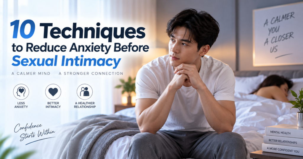 10 Techniques to Reduce Anxiety Before Sexual Intimacy - ETERNITY CLINIC by M.D. SUEBPONG ENGCHUAN 10 Techniques to Reduce Anxiety Before Sexual Intimacy