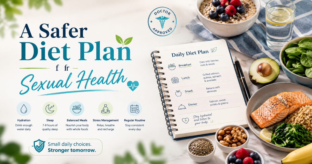 Healthy diet and premature ejaculation treatment planning