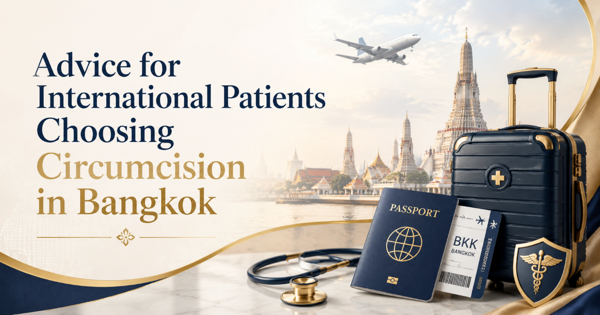 International patient planning for adult circumcision in Bangkok