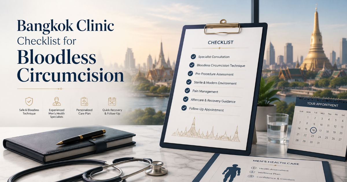 Bloodless circumcision with Dr Beer in Bangkok