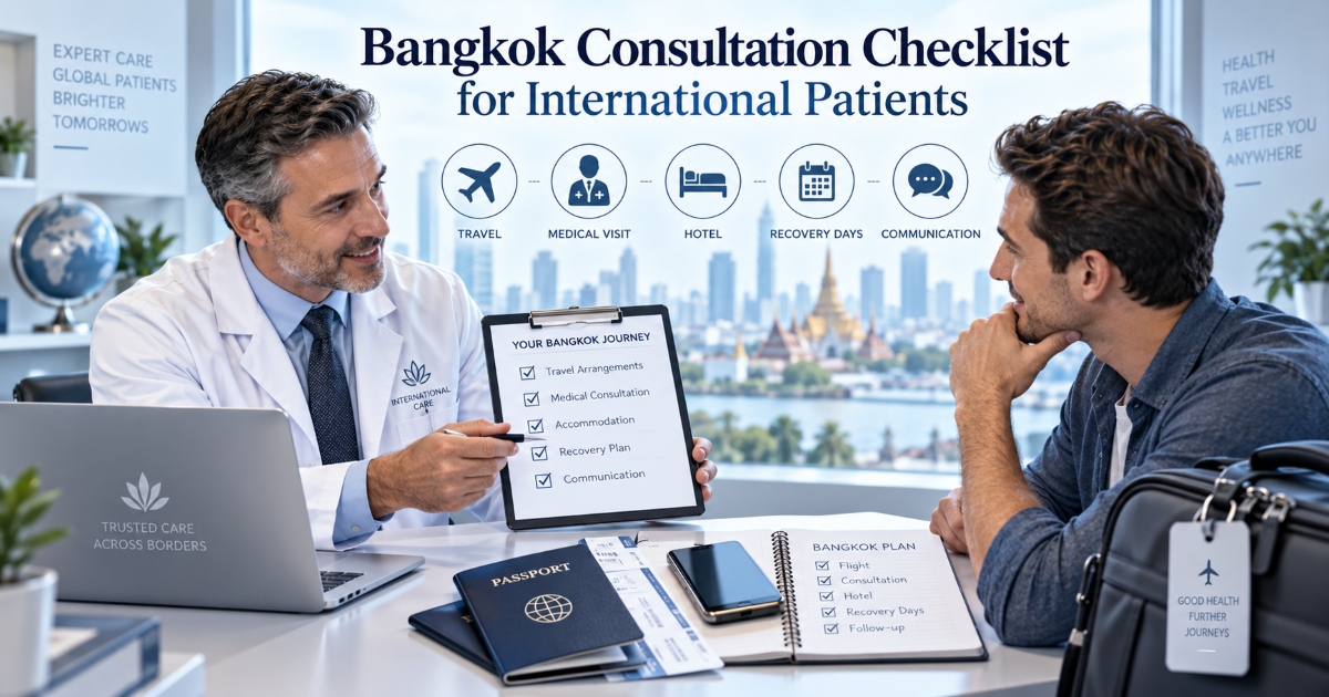 Bangkok consultation checklist for international patients considering penile enlargement and men's health evaluation
