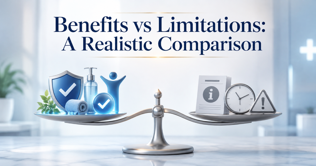 Adult circumcision benefits and limitations