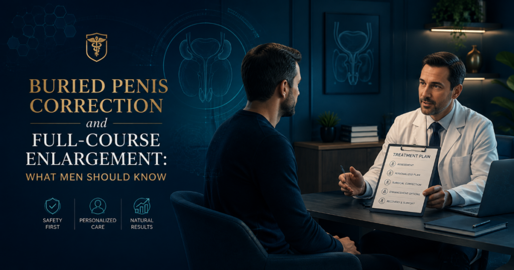 Buried Penis Correction and Full-Course Enlargement - ETERNITY CLINIC by M.D. SUEBPONG ENGCHUAN